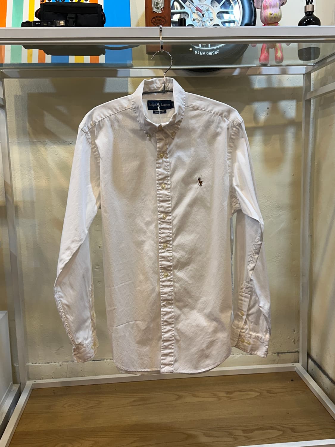 폴로 랄프로렌 클래식핏 옥스포드 셔츠 화이트 상품이미지1