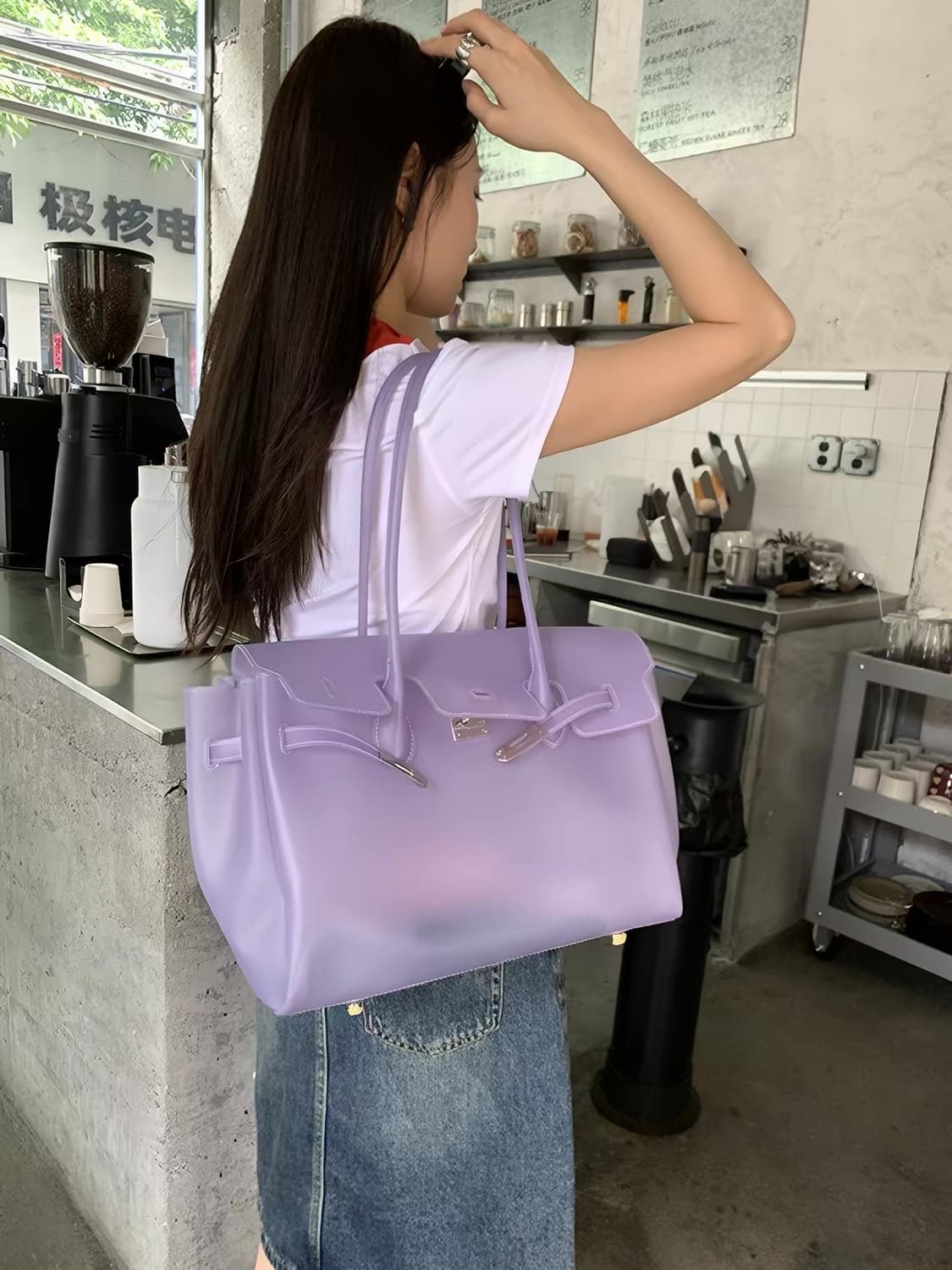 당일배송✨[tpu소재 ,고퀄리티💖] 키키 젤리백 젤리버킨백 상품이미지1