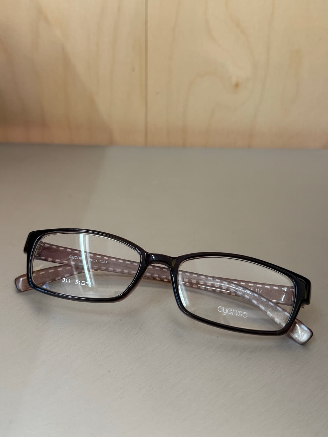 다크 브라운 스퀘어 프레임 상품이미지1