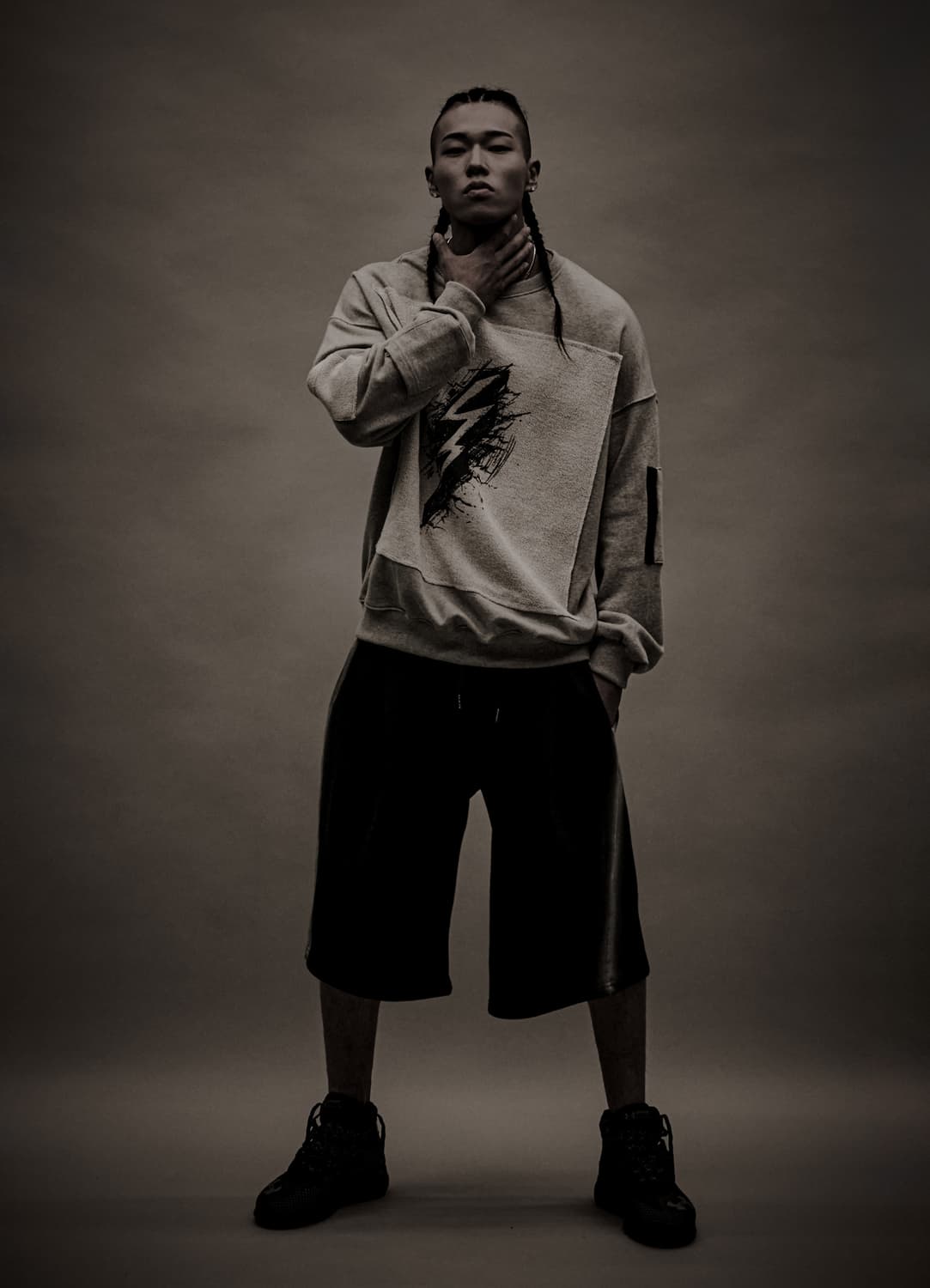 (2XL) FIED 썬더 맨투맨 상품이미지6