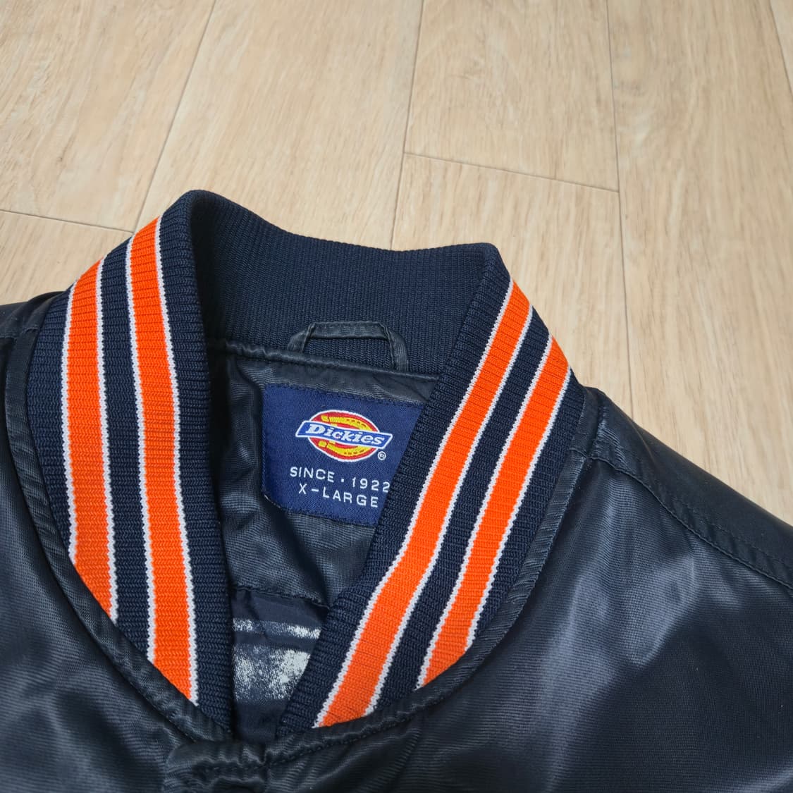 XL)디키즈 네이비 블루종 자켓 야구점퍼 상품이미지2
