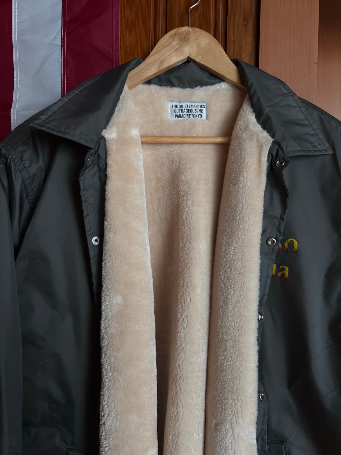 와코마리아 보아 코치자켓 22FW 상품이미지6