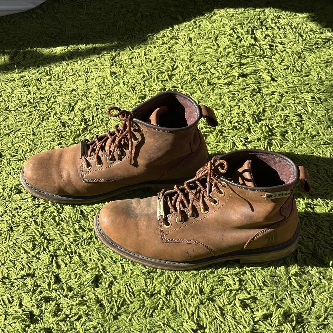 할리데이비슨 모터사이클 부츠 브라운 275 상품이미지4
