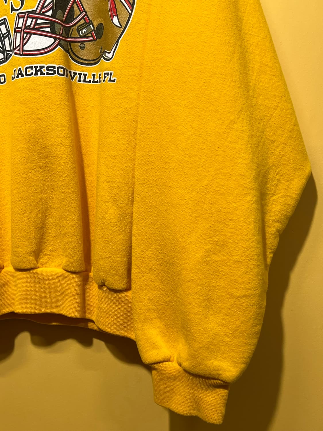 10s [S] 저지스 유니버시티 풋볼 옐로우 맨투맨 상품이미지5