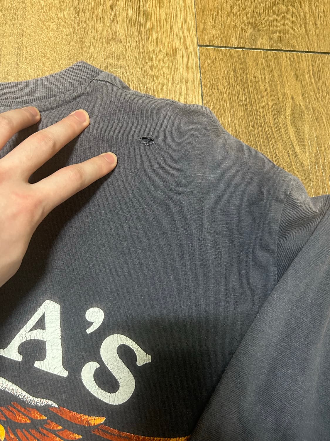 빈티지 할리데이비슨 딜러쉽 롱슬리브 티셔츠 (1983년) 상품이미지4