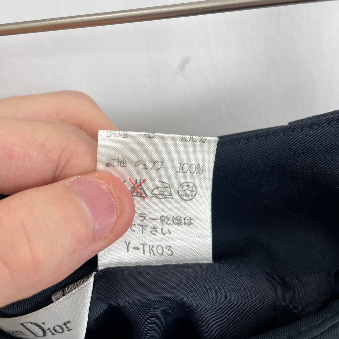 크리스찬 디올 블랙 플리츠 미니 스커트 상품이미지6