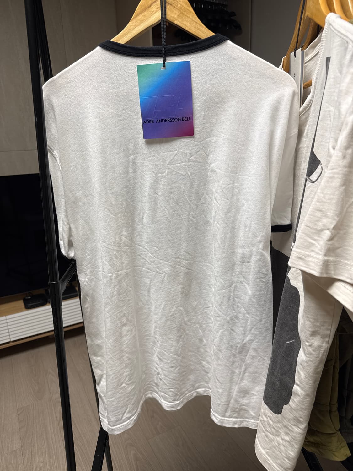 자라 앤더슨벨 초회판 립 콘트라스트 티셔츠 XL 상품이미지10