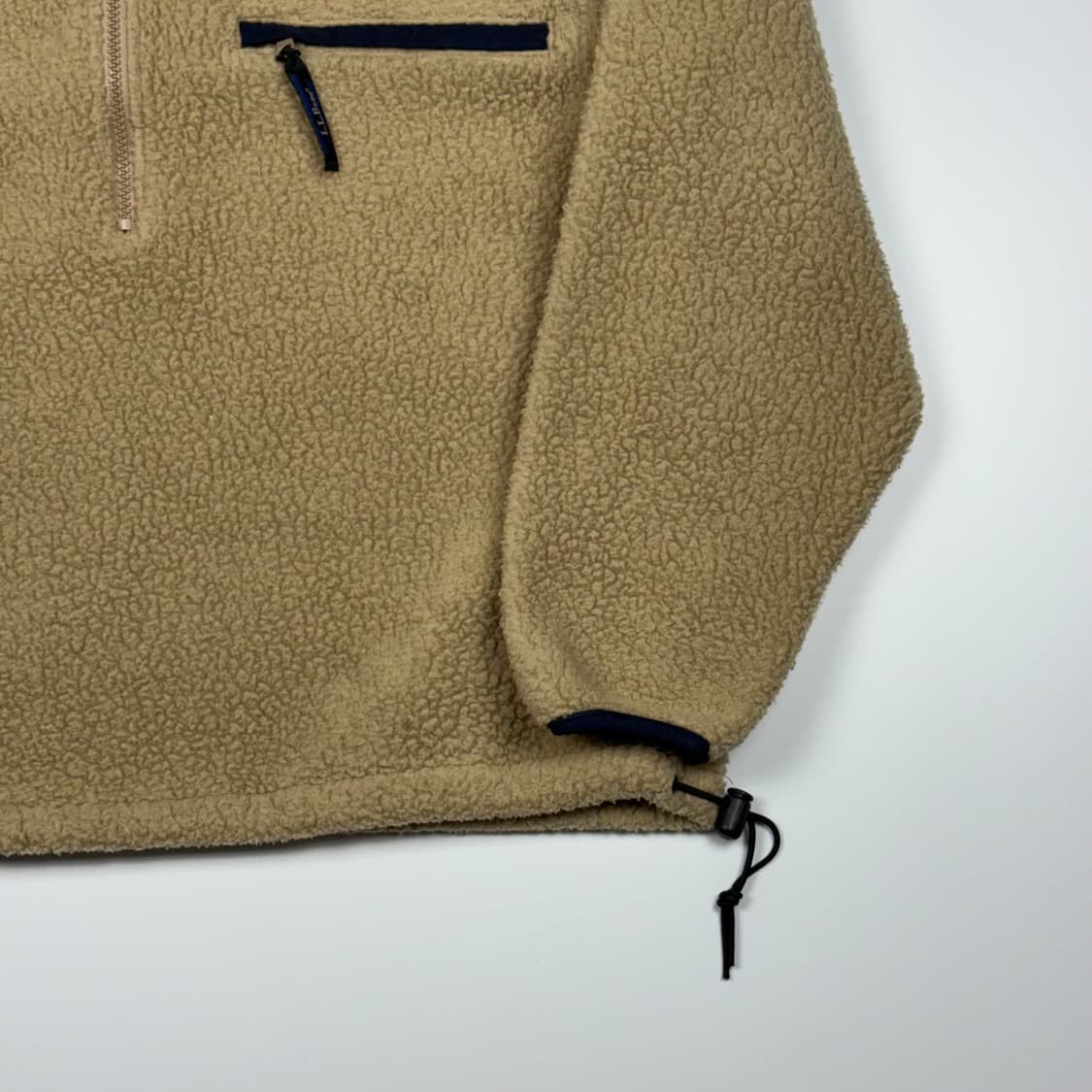 (105) 80s 엘엘빈 헤비 플리스 풀오버 내추럴 상품이미지5