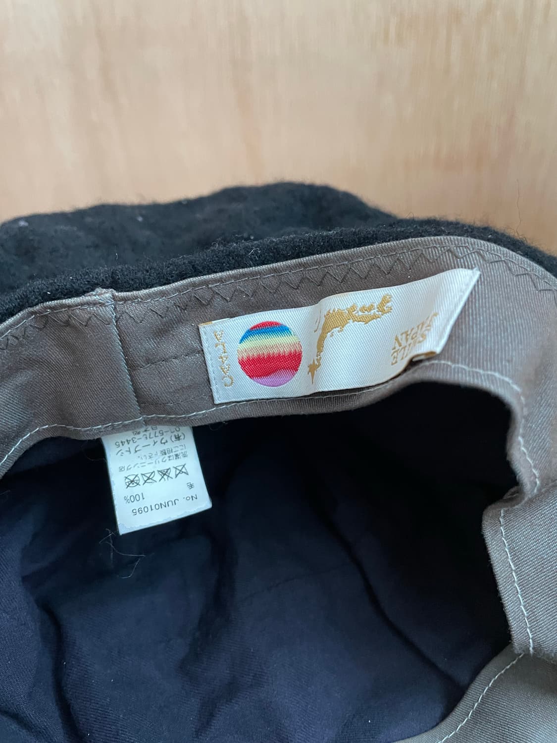 ca4la 축융 울 와이어 캡 상품이미지4