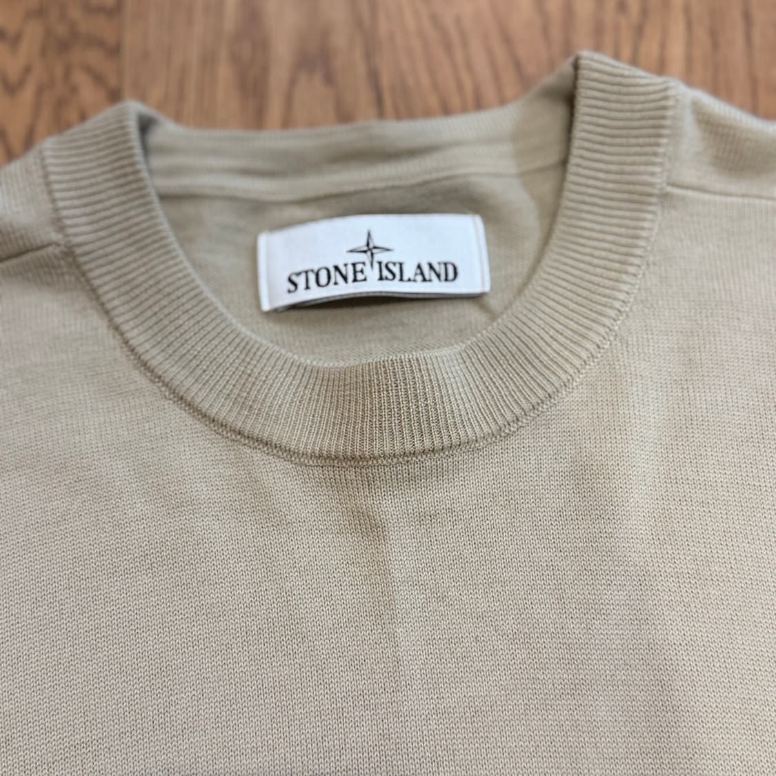 Stone Island 24 s/s 오트밀 모 니트 상품이미지2