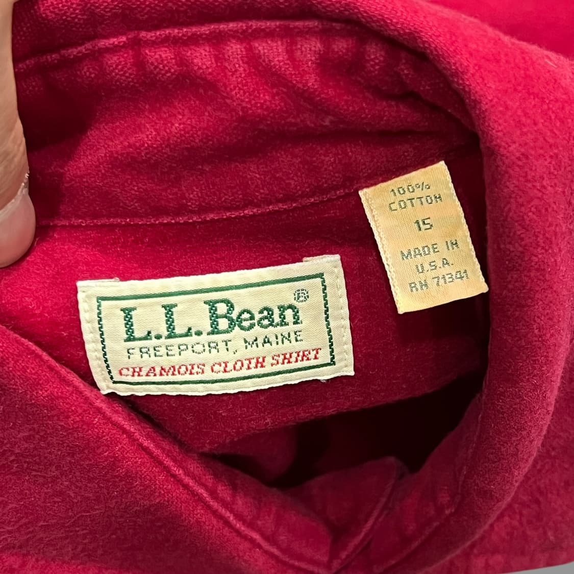  엘엘빈 워크 플란넬 셔츠 y14137 상품이미지6