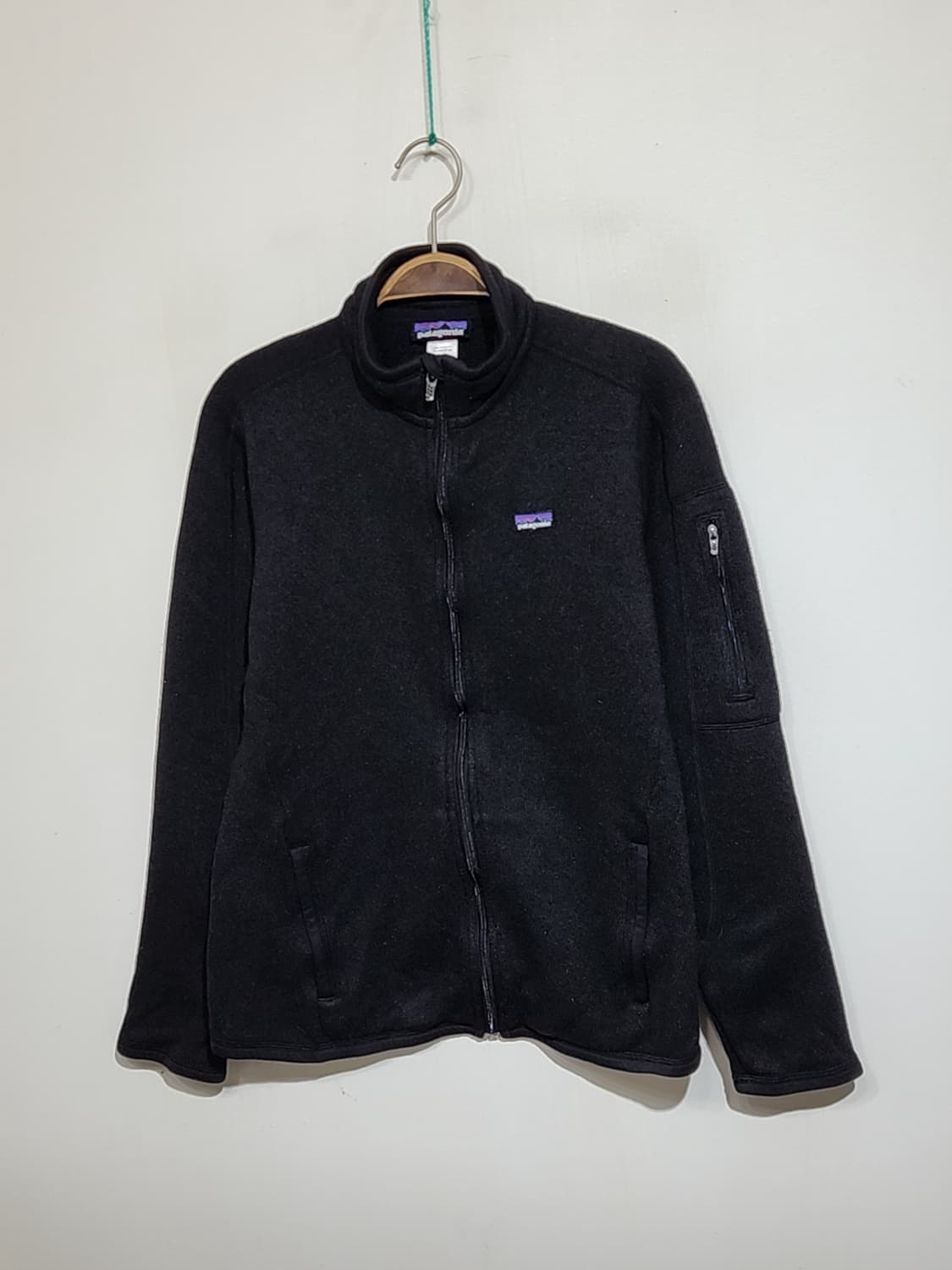 (M) 파타고니아 플리스 점퍼 블랙 후리스 자켓 아웃도어  상품이미지1
