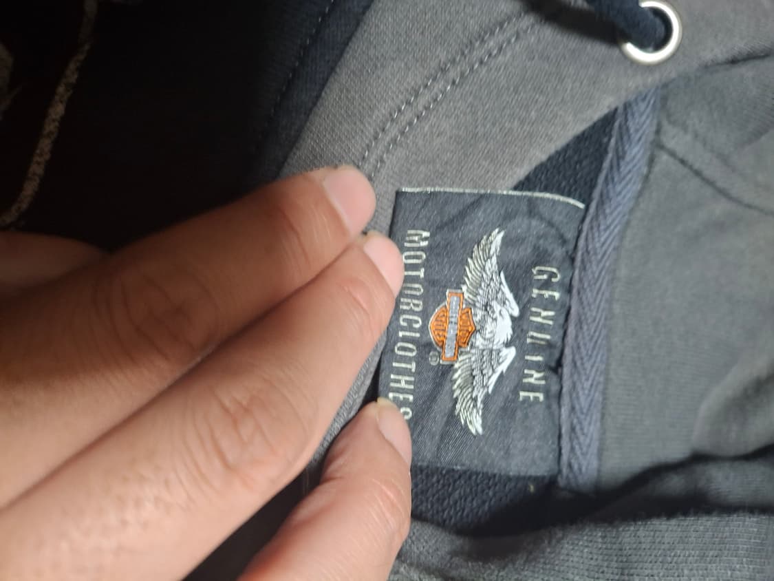 할리데이비슨 스크리밍이글 레터링 후드 상품이미지5