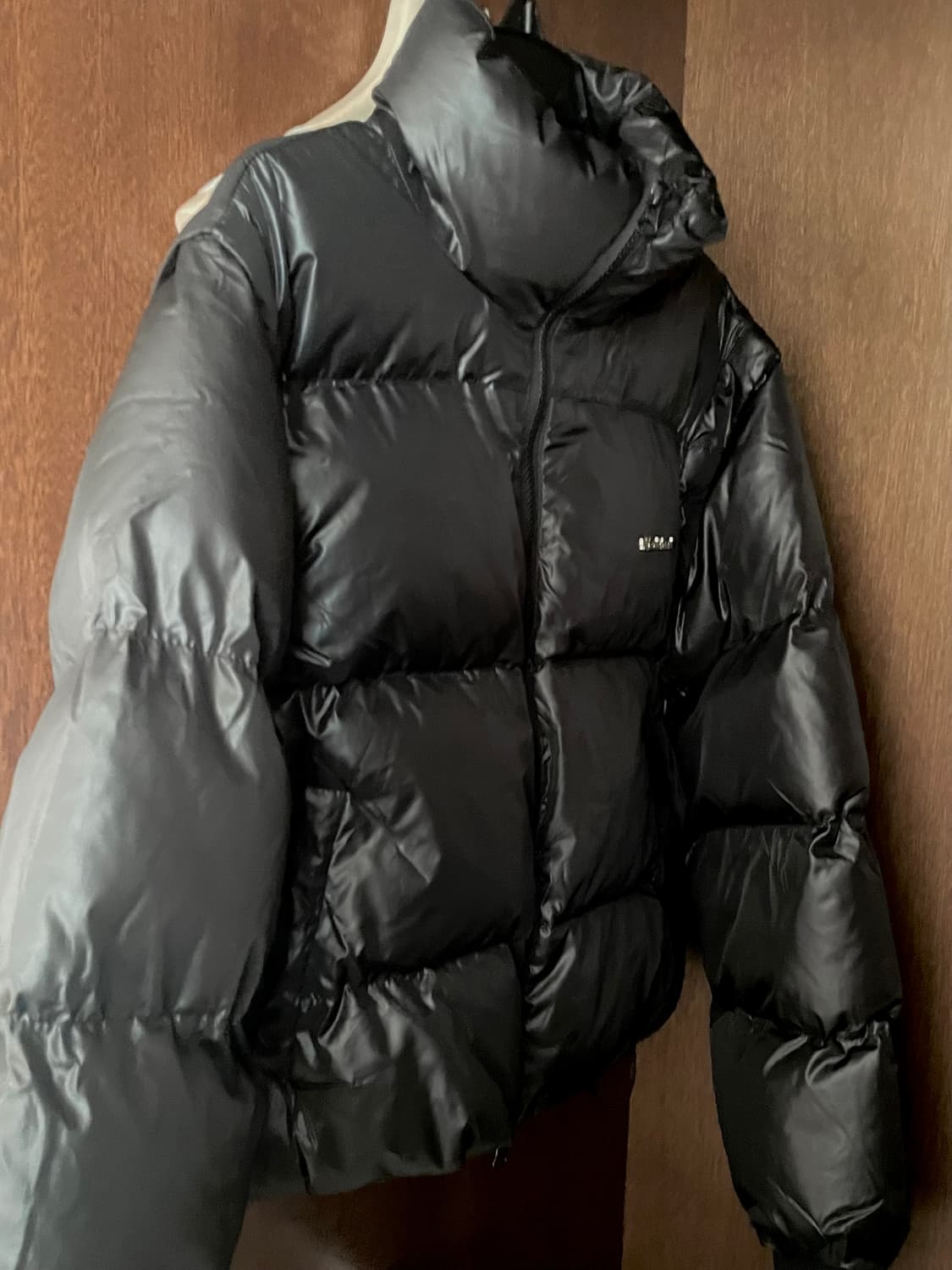 [블랙] 배드블러드 디테쳐블 슬리브 다운 푸퍼 패딩 상품이미지2