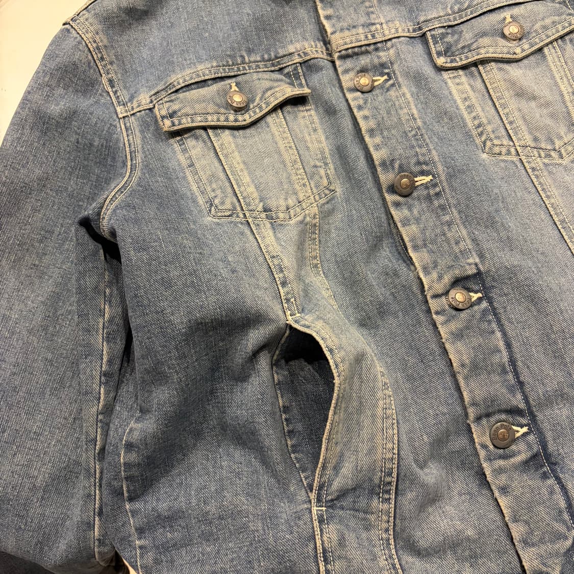 [105] 빈폴 빈티지 올드 데님 청자켓 B634 상품이미지6