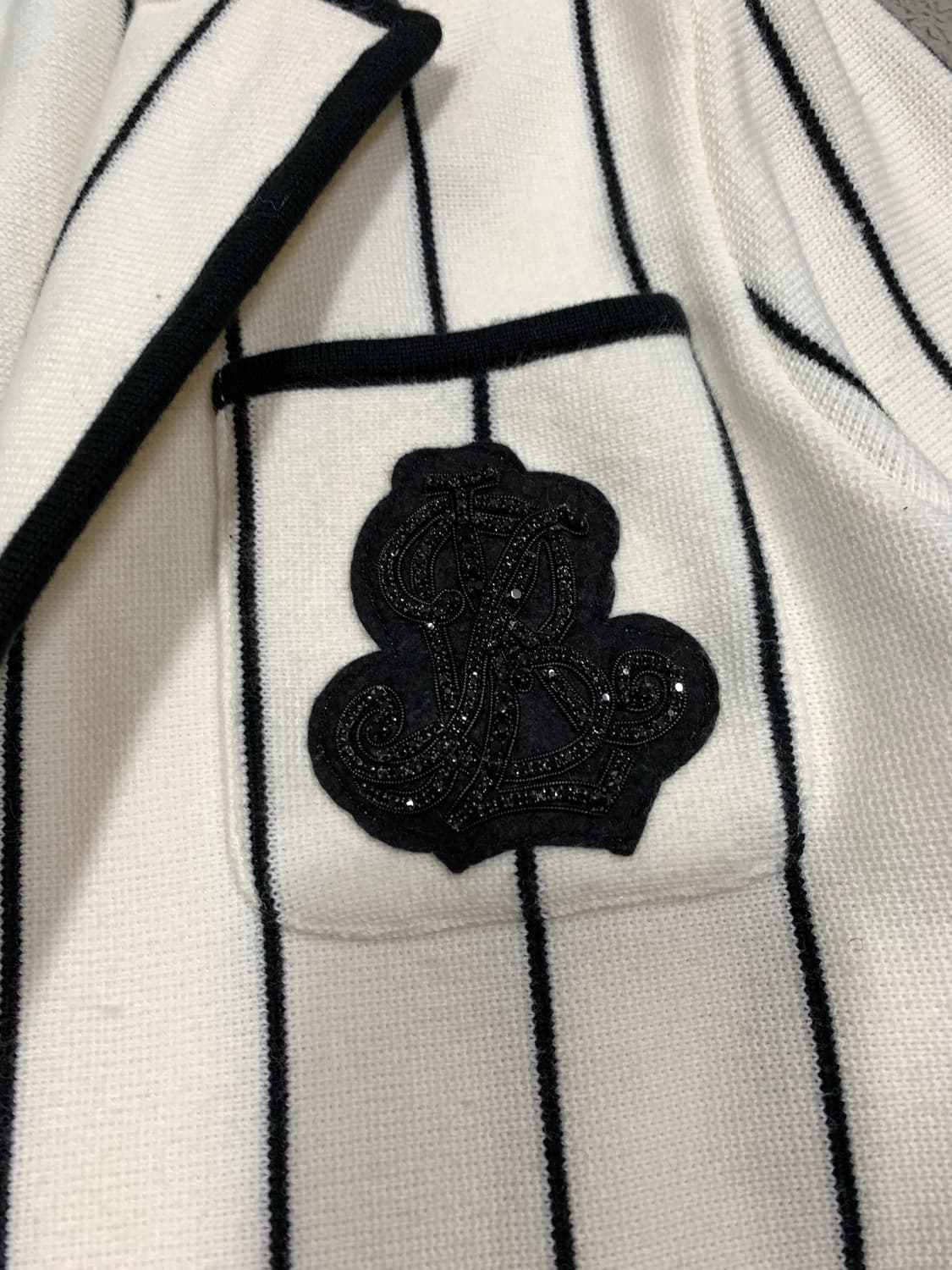 랄프로렌 스트라이프 자켓 xs 상품이미지3