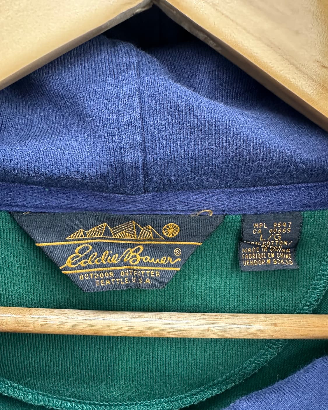 (L)에디바우어 후드 럭비티-M1811 상품이미지5