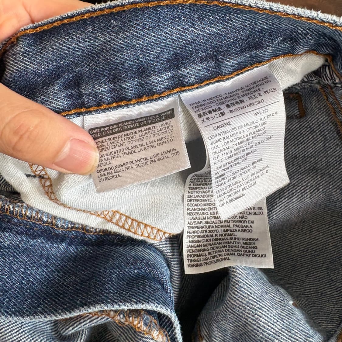 리바이스 517 데님 팬츠 바지 상품이미지10