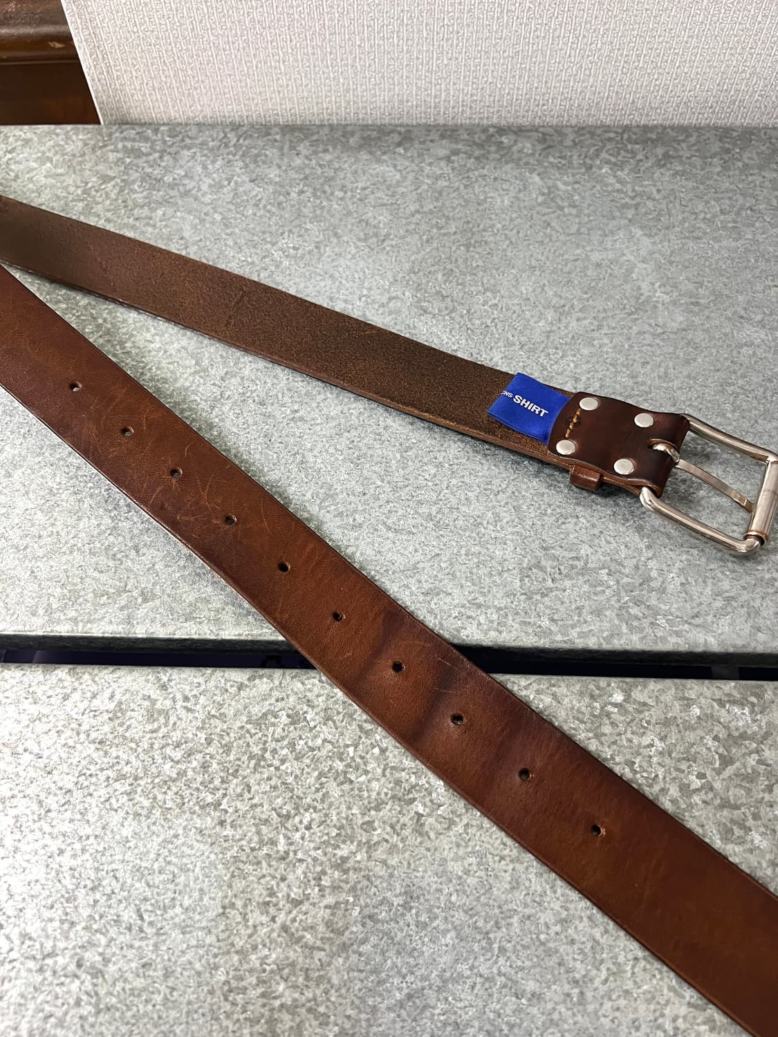 comme des garcons SHIRT-LEATHER BELT 상품이미지5