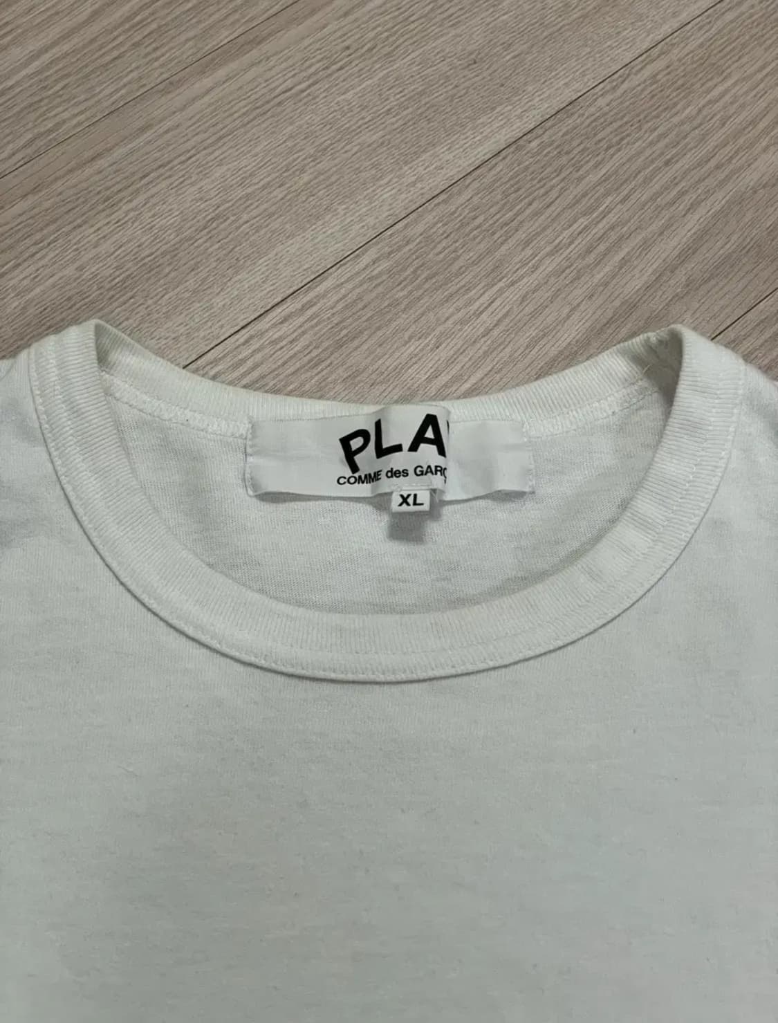 꼼데가르송 CDG 반팔 XL 극미중고 상품이미지4