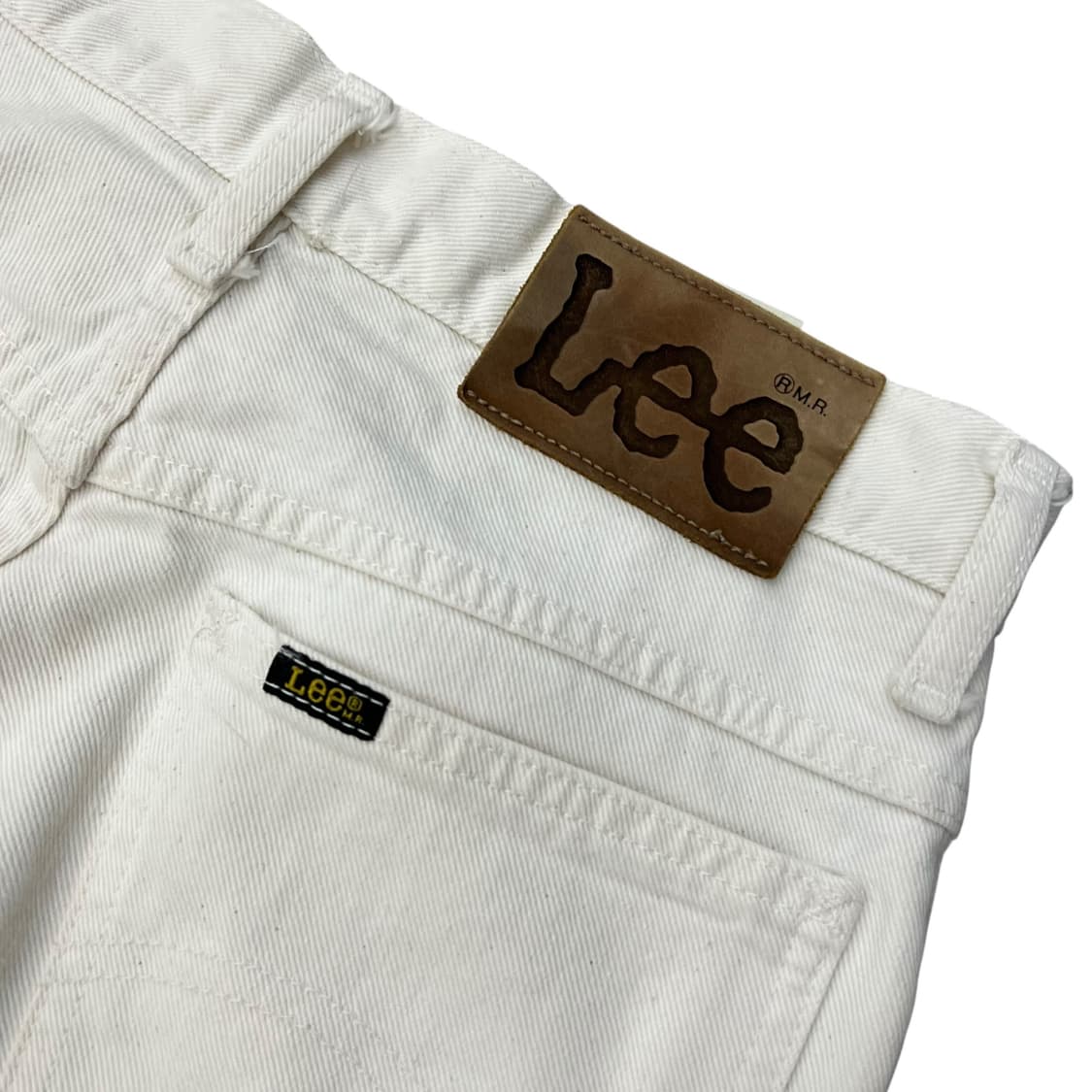 LEE 리 화이트 코튼 롱팬츠 상품이미지7