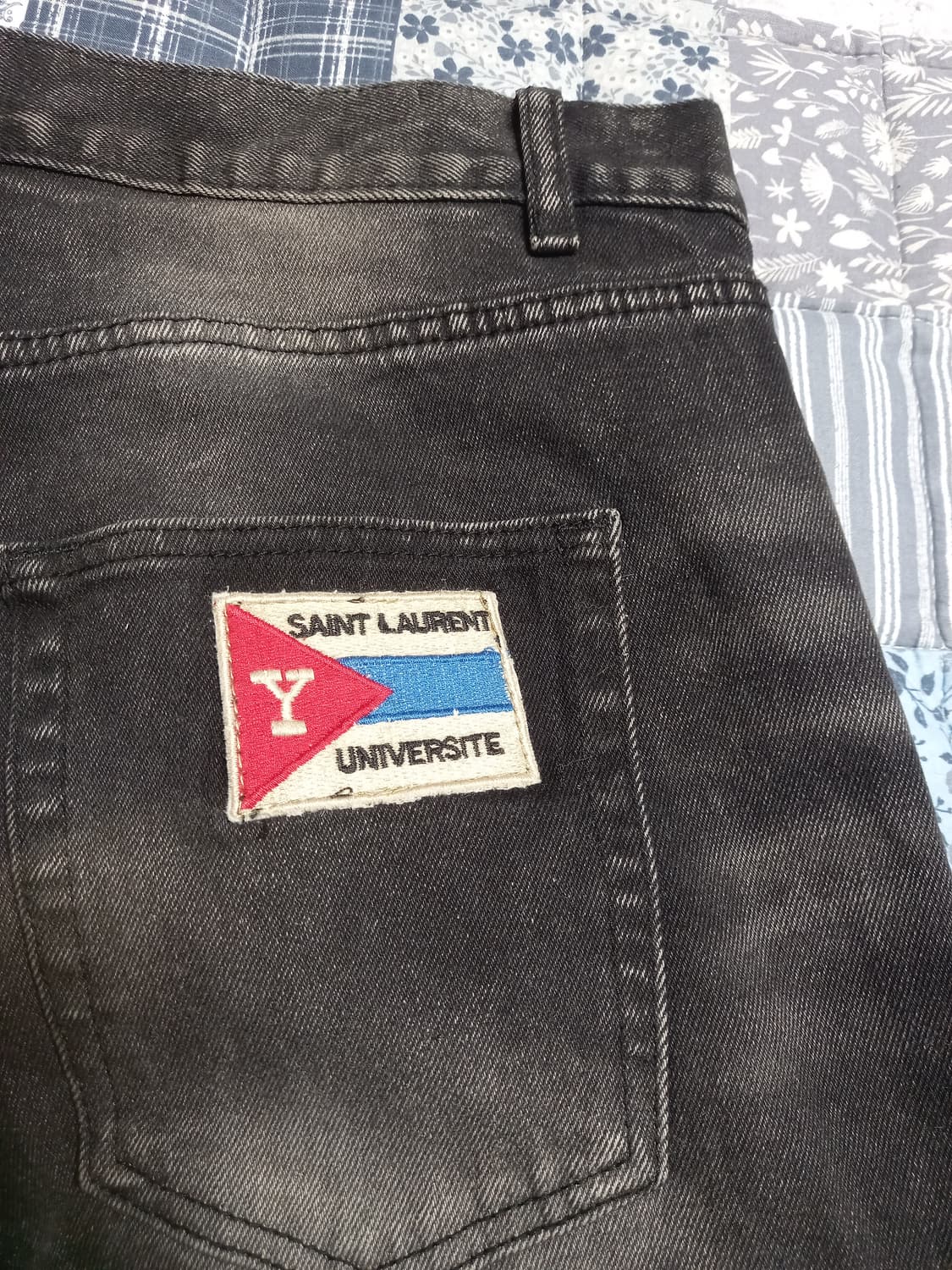 생로랑 흑청바지  새상품  34 상품이미지9