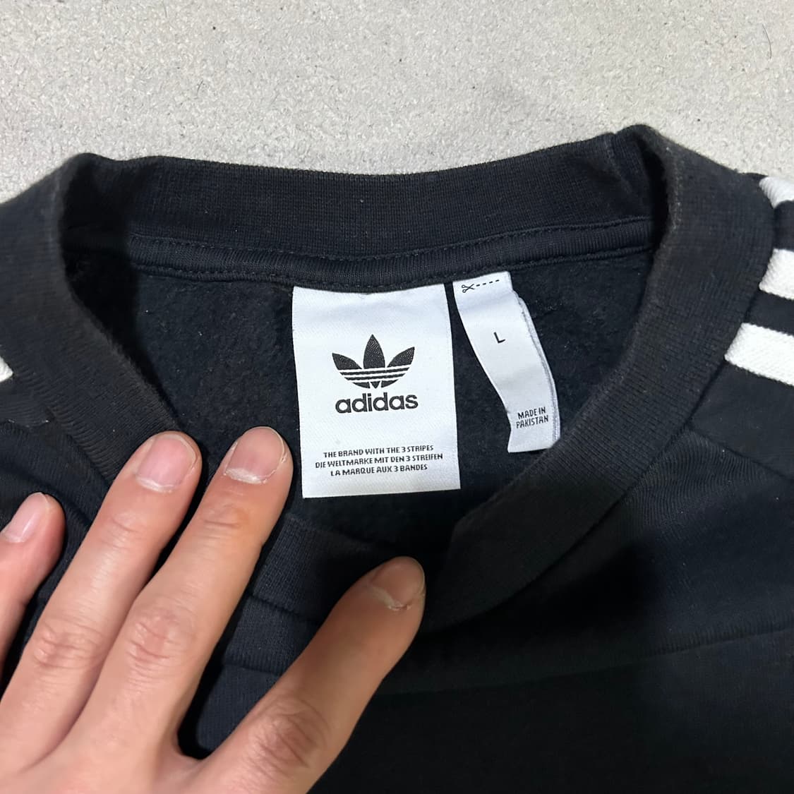 (L)아디다스 맨투맨 상품이미지3