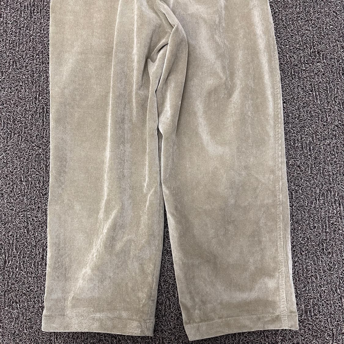 KODAK 코닥 여성 코듀로이 와이드 팬츠 베이지 27.5인치 상품이미지10