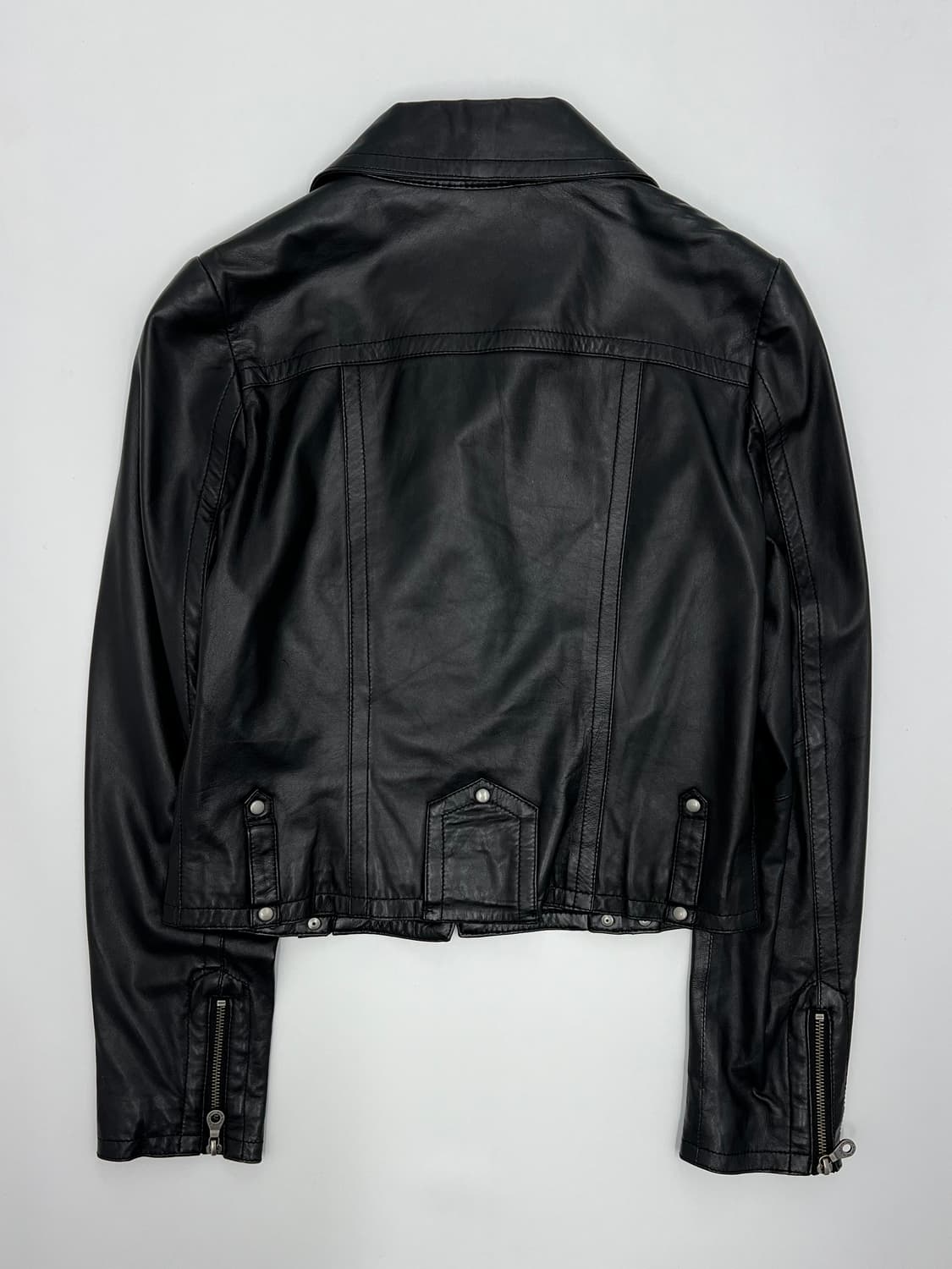 버버리 블루라벨 투웨이 레더 자켓 상품이미지3