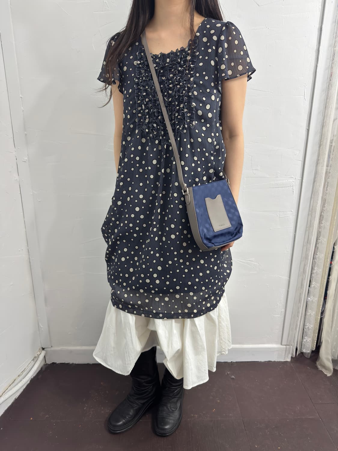 Y’saccs dot cross bag 상품이미지6