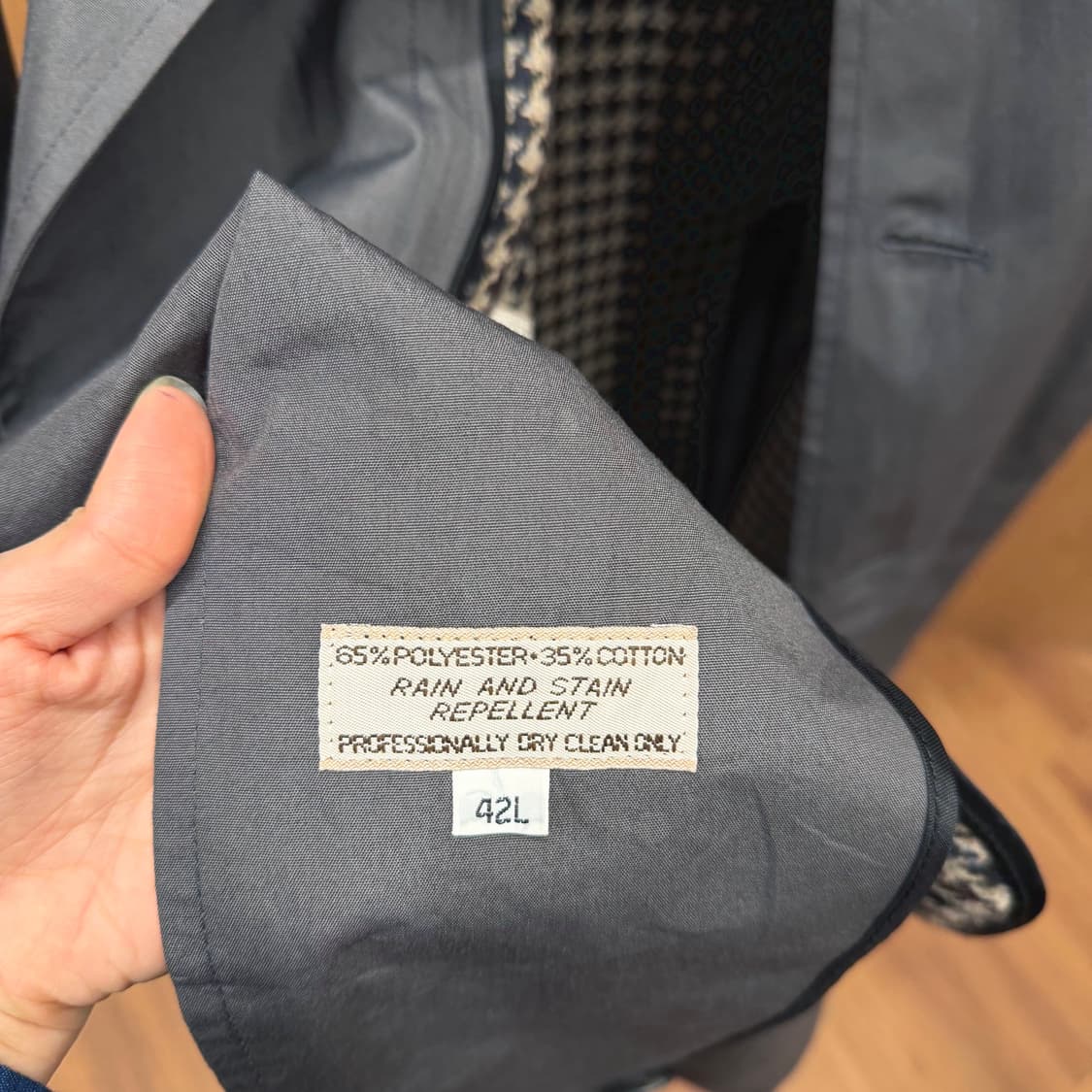 크리스찬 디올 트렌치 코트 더블 브레스트 견장 디테일 레귤러핏  상품이미지7