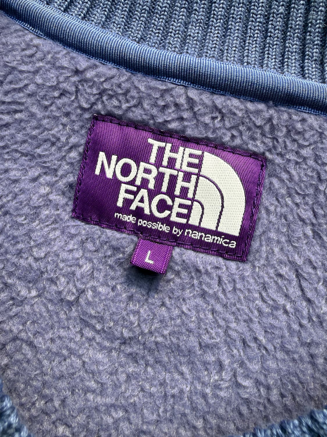 노스페이스 퍼플라벨 크루넥 스웻셔츠 L(XL) 상품이미지5