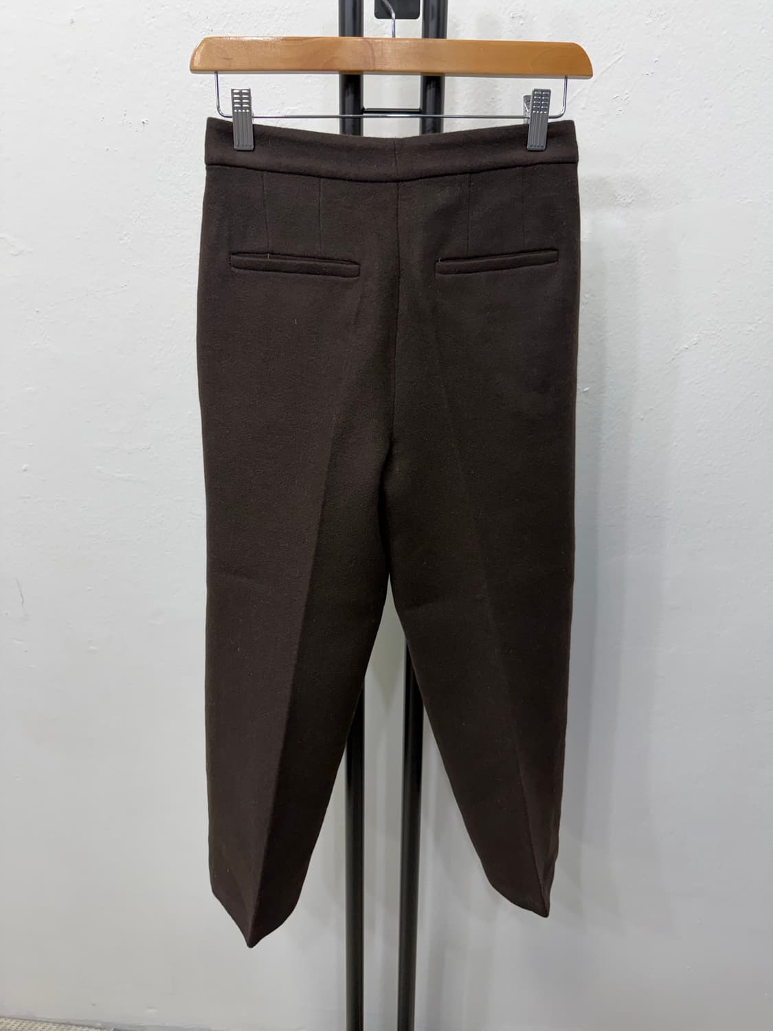 정품) 띠어리 여성 모재질 기본 슬랙스 팬츠 0 상품이미지4