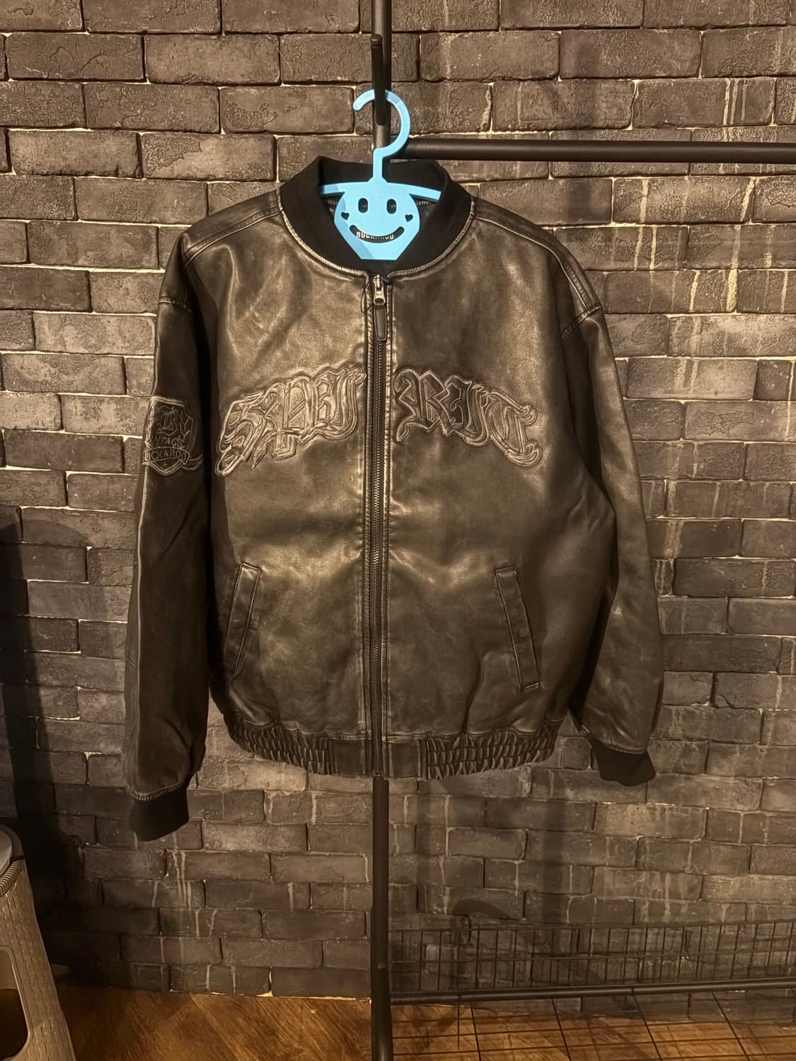 [새상품/XL] 버커루 가죽 항공점퍼 상품이미지7