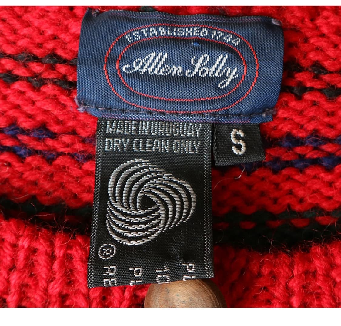 우루과이산 울100% 나무단추 빈티지 가디건

 상품이미지7