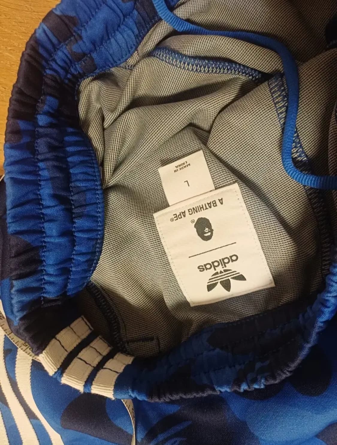 아디다스 베이프 트랙팬츠 L (수선제품) 상품이미지3