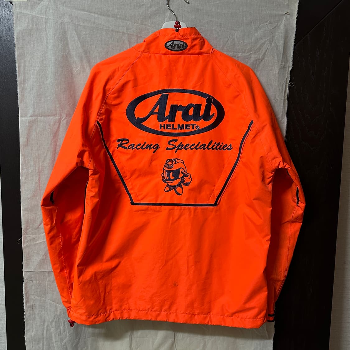 아라이 레이싱자켓 바람막이 네온 오렌지 상품이미지2