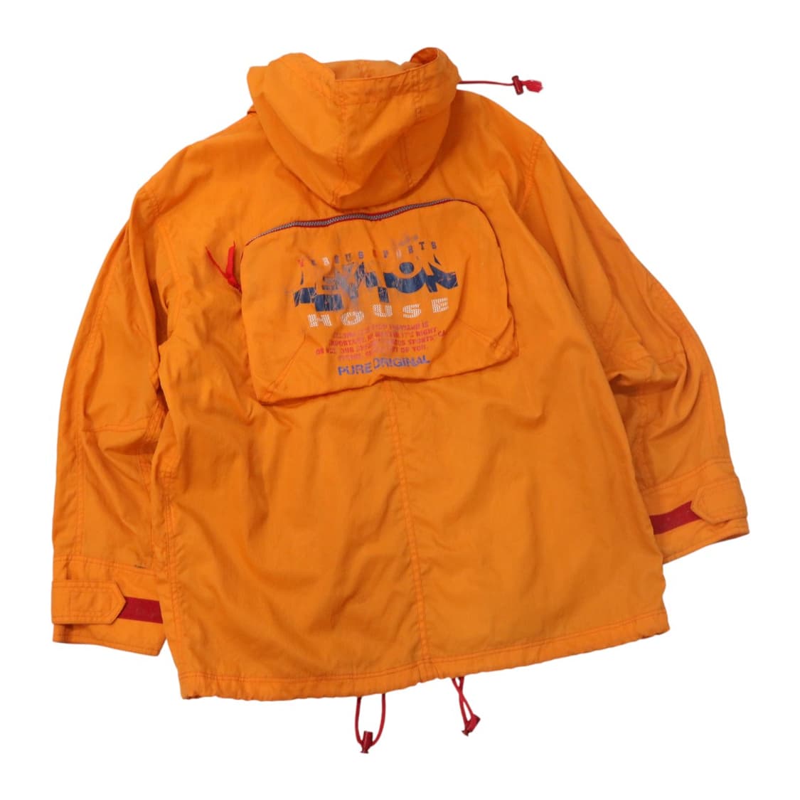 LEYTON HOUSE 레이튼하우스 빈티지 오렌지 테크니컬 후드자켓 L 상품이미지1
