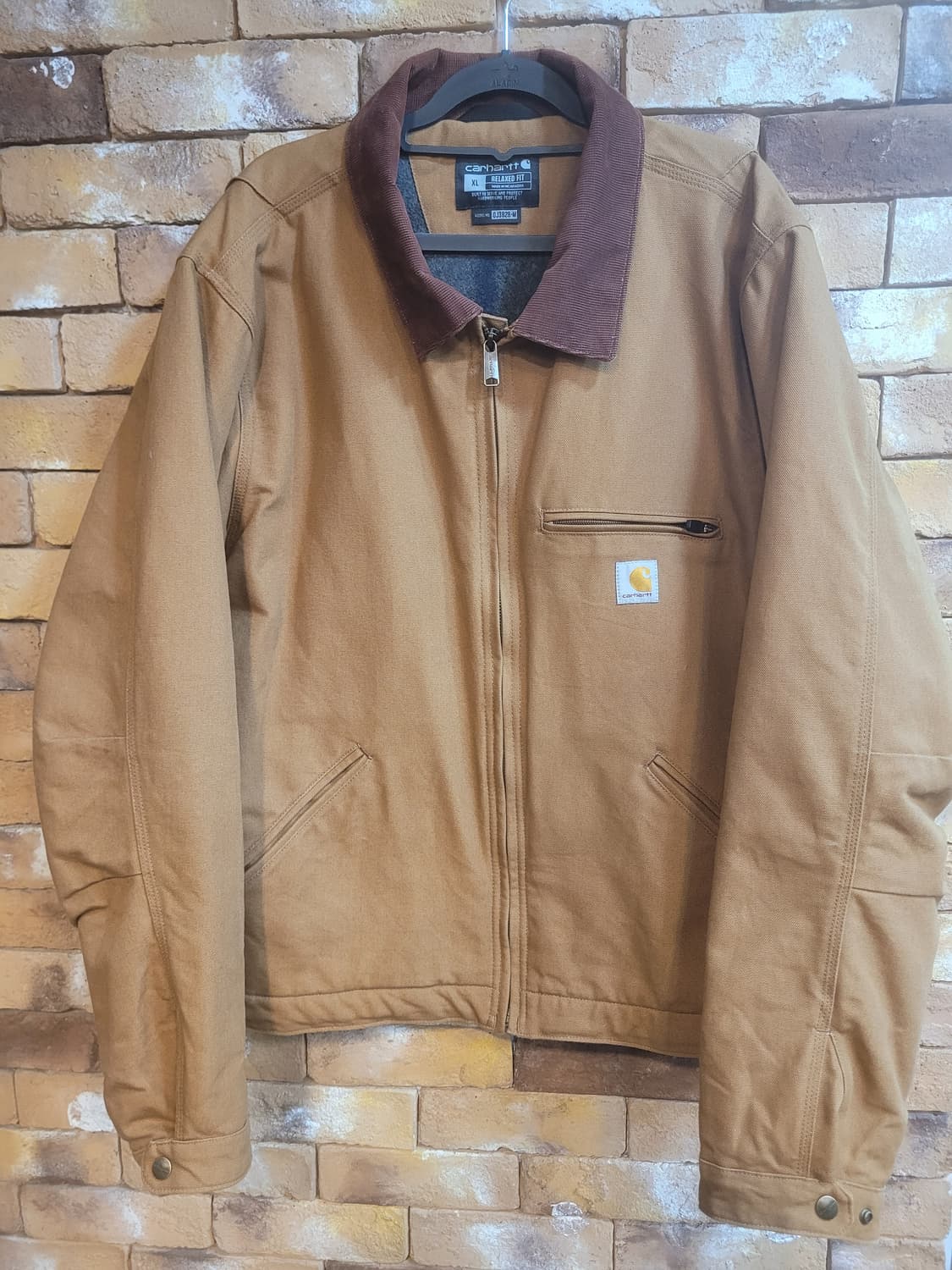 칼하트 디트로이트 자켓 브라운 XL 상품이미지1