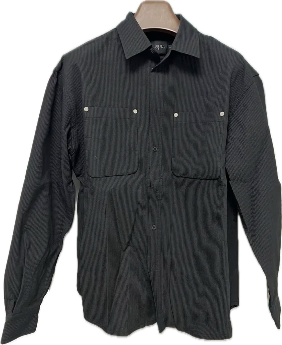 [M] STU 22F/W 리벳 셔츠 블랙 STU OFFICE 상품이미지2