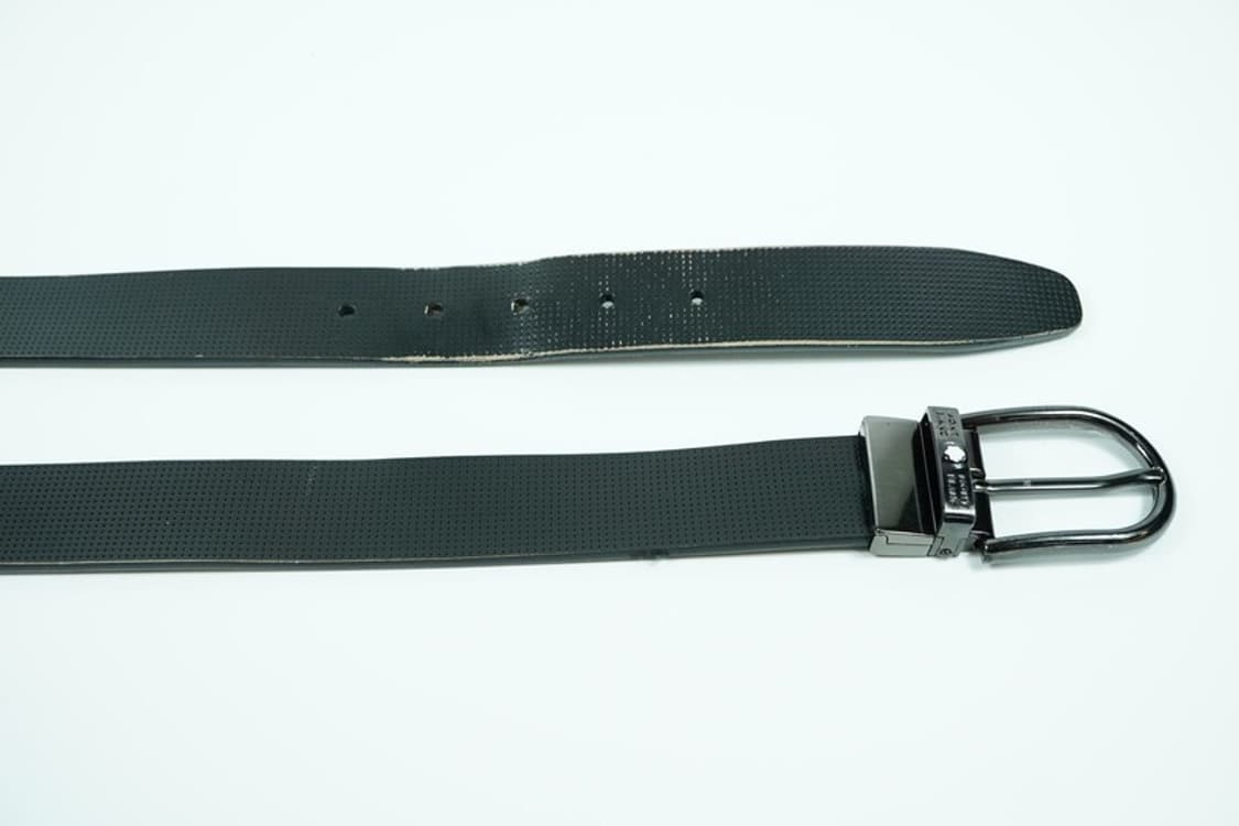 몽블랑 화이트스타 시그니처 양면 가죽 벨트 상품이미지5