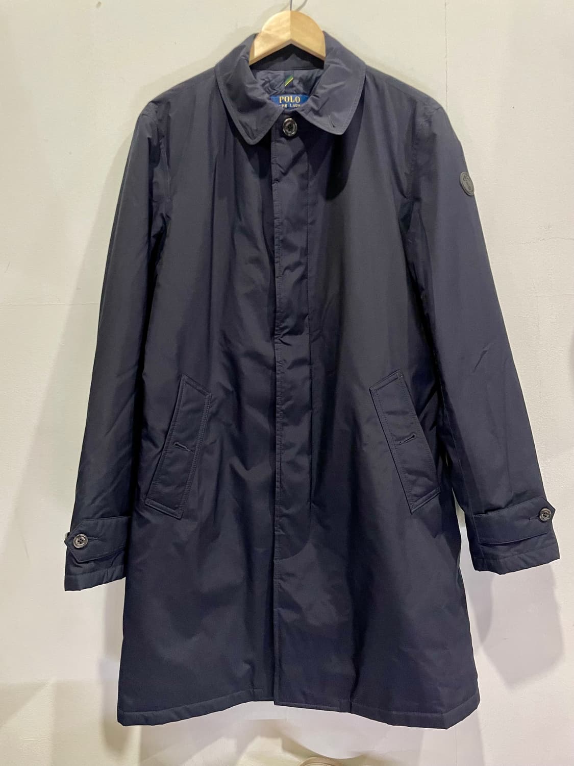 폴로 랄프로렌 남성 네이비 코트 S 정품 상품이미지1