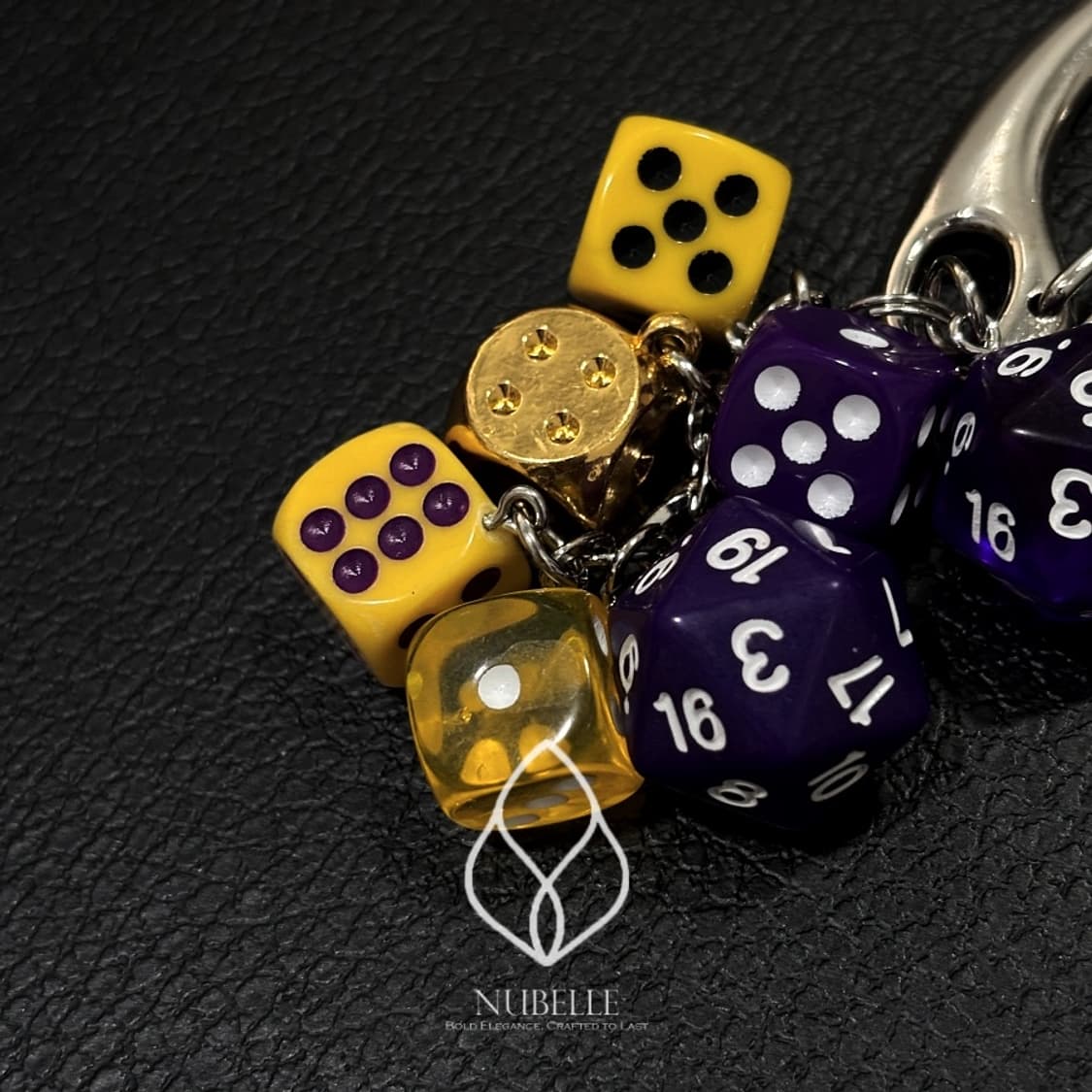 🌗 Violet dice keyring / 바이올렛 주사위 키링 상품이미지5