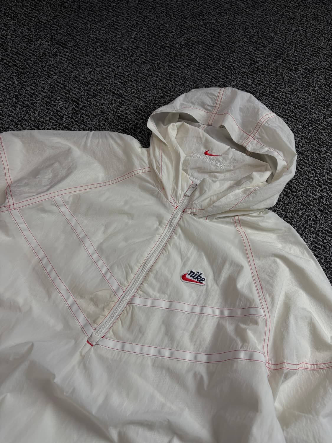 나이키 신형 빅로고 나일론 우븐 아노락 웜업 1571 상품이미지3