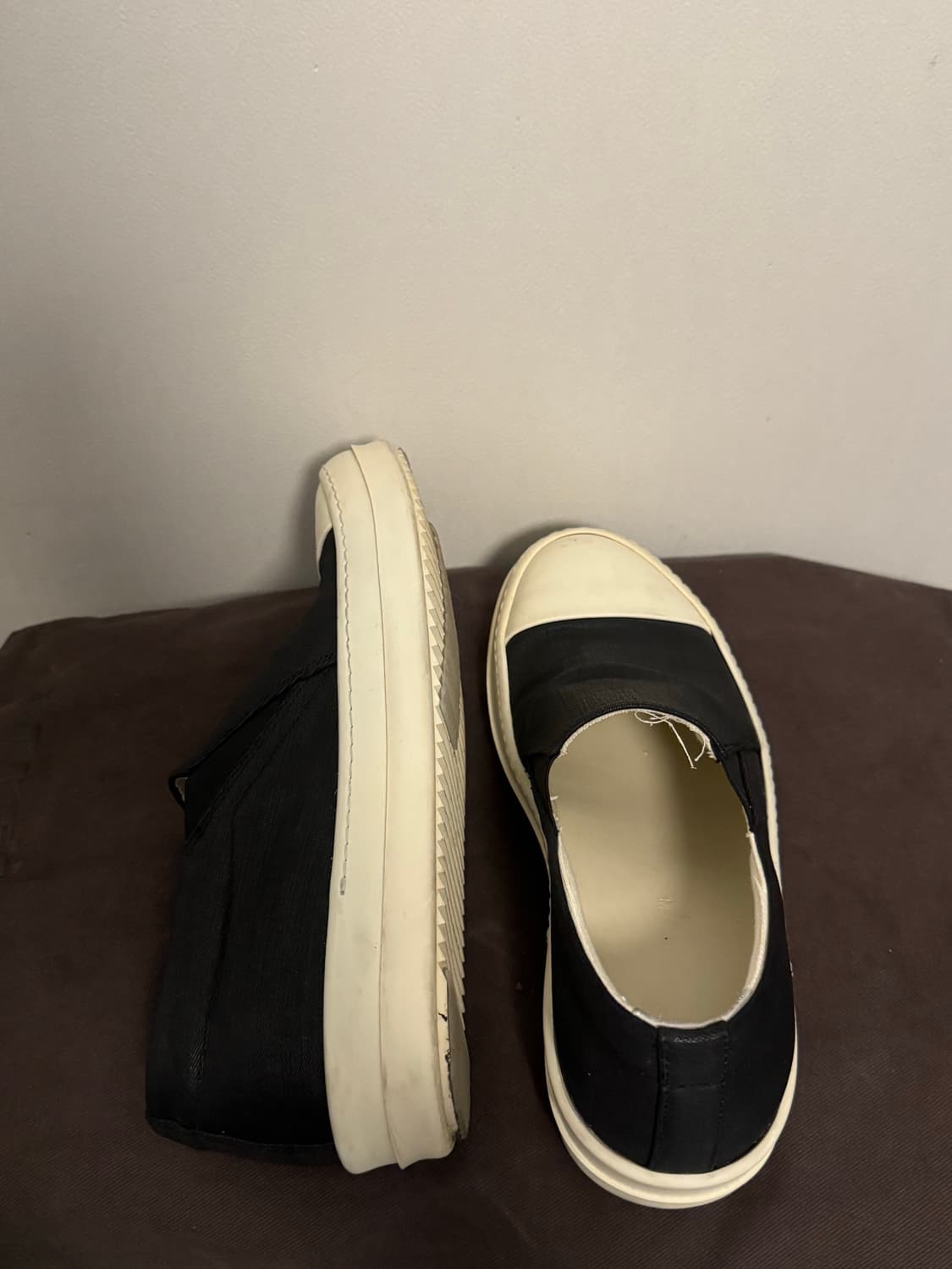 릭오웬스 다크쉐도우 코팅 슬립온(41사이즈) 상품이미지5