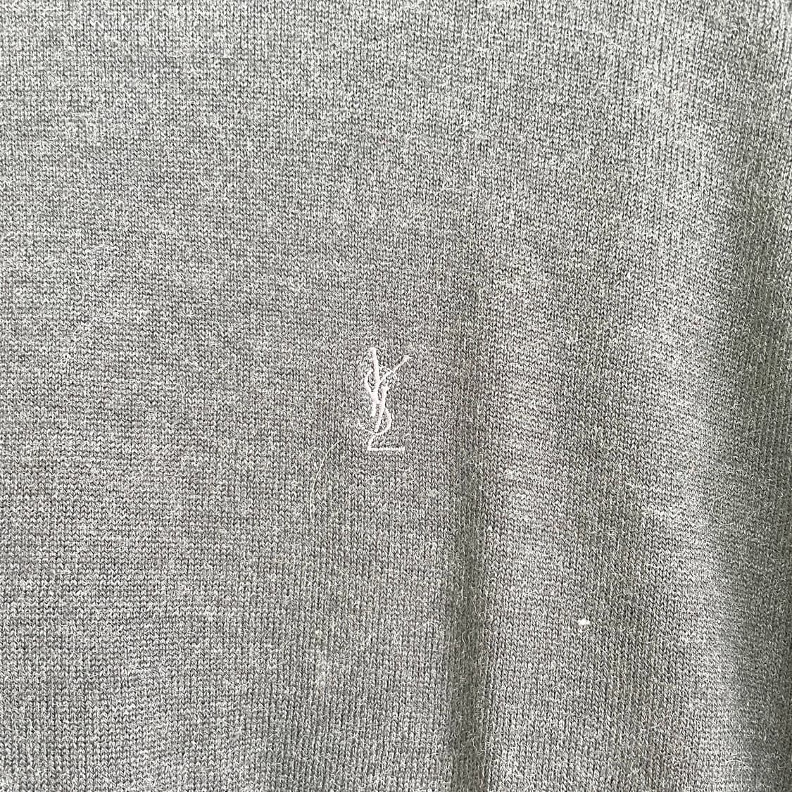 F1 YSL 입생로랑 반폴라 니트  XL사이즈 상품이미지4