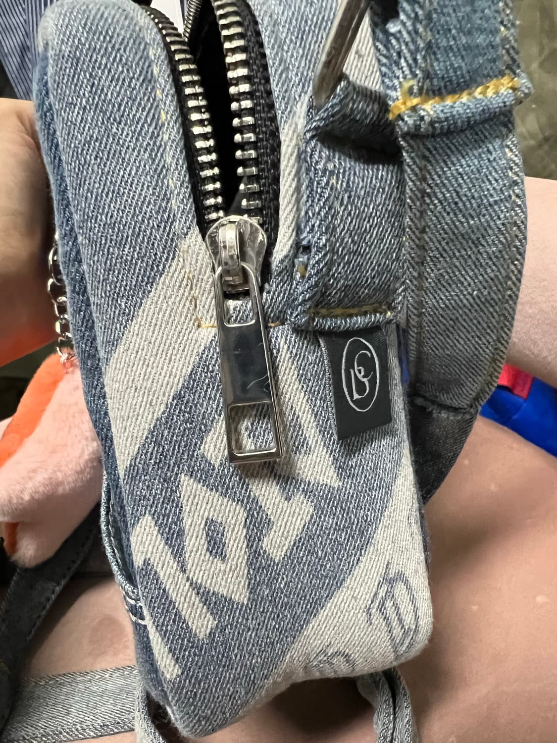 Bleu ciEL 리워크 데님 크로스백 상품이미지6