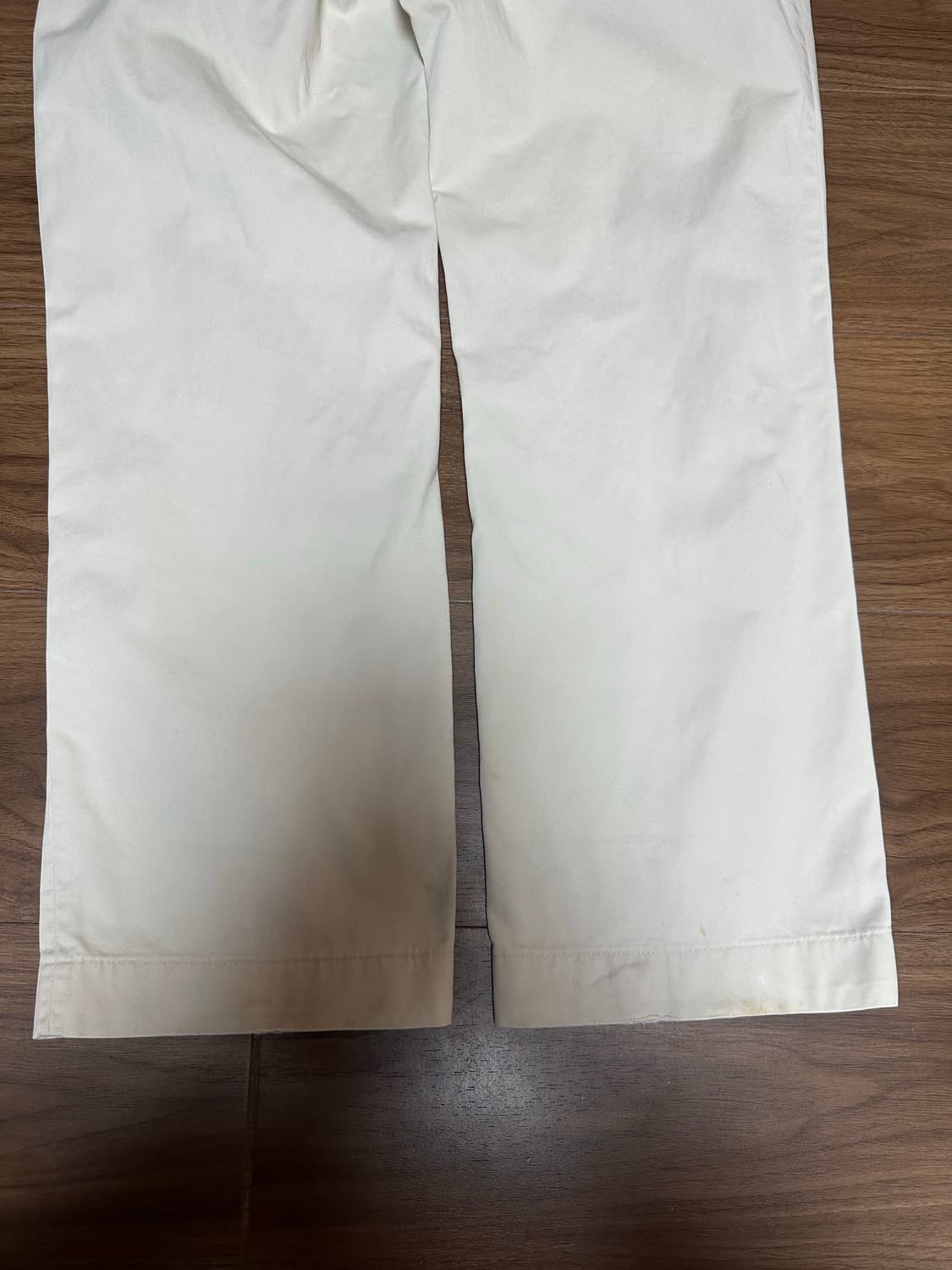 90s 빈티지 폴로 치노 팬츠 아이보리 상품이미지3