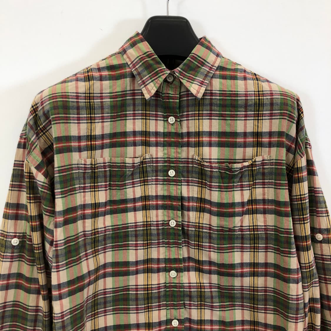 폴로 데님앤서플라이 크롭 오버셔츠 XS 상품이미지2