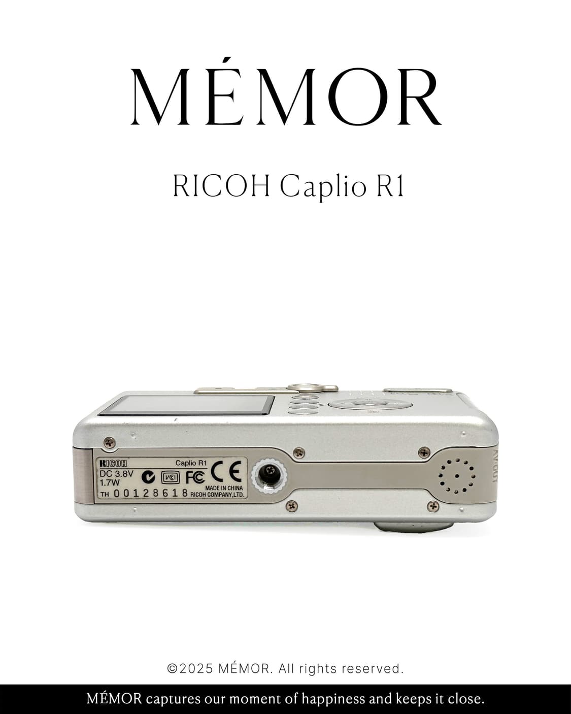 희귀/쿨톤뽀용느낌작례♥️RICOH Caplio R1 리코 디카 상품이미지4